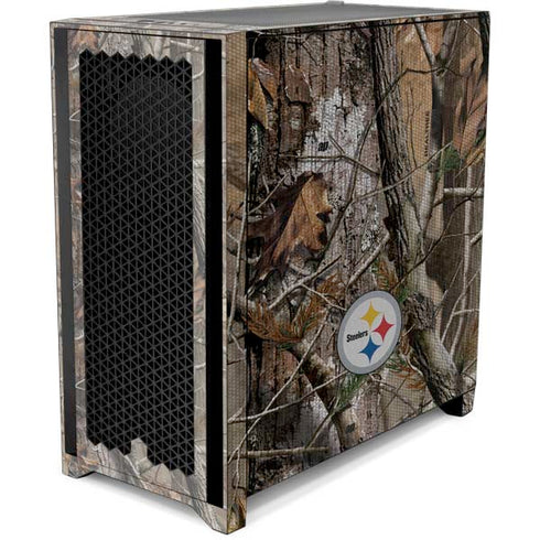 NFL Pittsburgh Steelers Realtree AP Camo Corsair 4000D Tempered Glass Mid-Tower ATX Case Skin