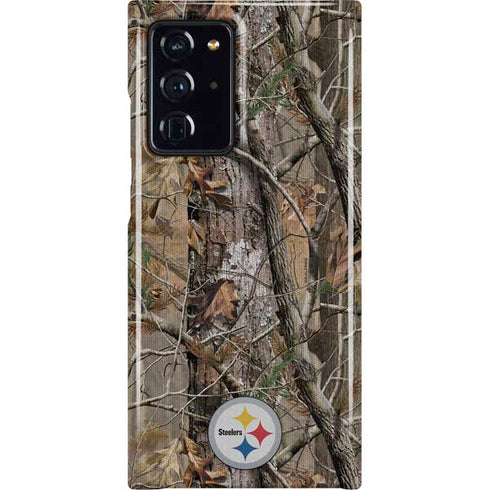 NFL Pittsburgh Steelers Realtree AP Camo Galaxy Note20 Ultra 5G Lite Case