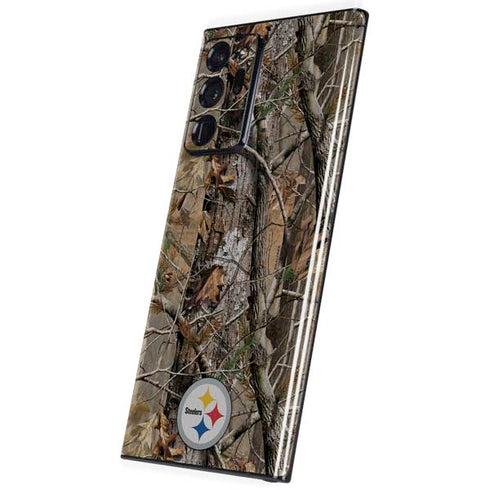 NFL Pittsburgh Steelers Realtree AP Camo Galaxy Note20 Ultra 5G Skin