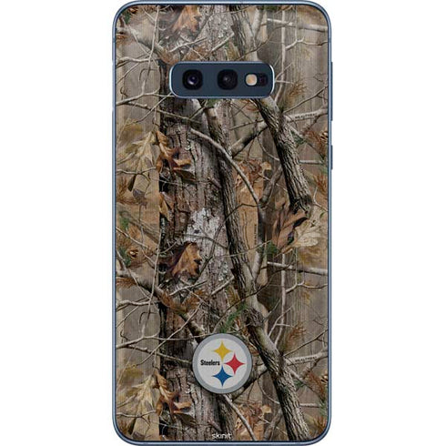 NFL Pittsburgh Steelers Realtree AP Camo Galaxy S10e Skin