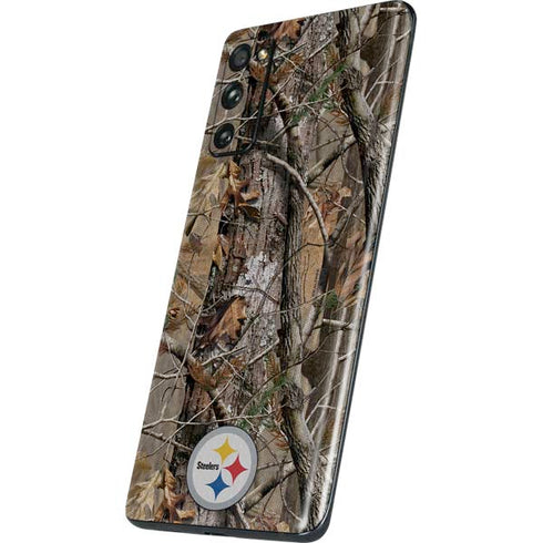 NFL Pittsburgh Steelers Realtree AP Camo Galaxy S20 Fan Edition Skin