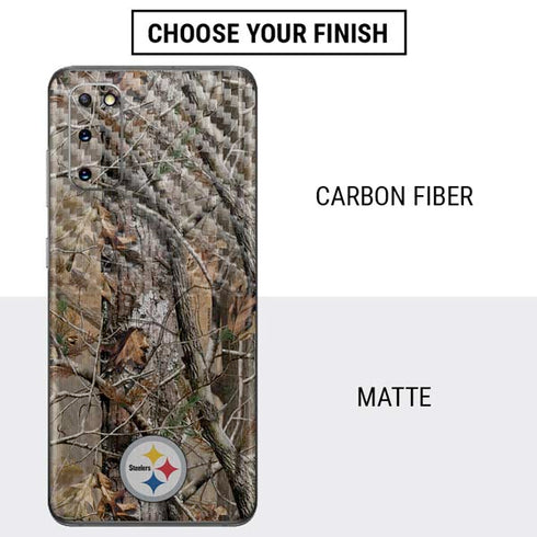 NFL Pittsburgh Steelers Realtree AP Camo Galaxy S20 Skin