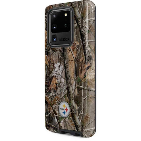 NFL Pittsburgh Steelers Realtree AP Camo Galaxy S20 Ultra 5G Pro Case