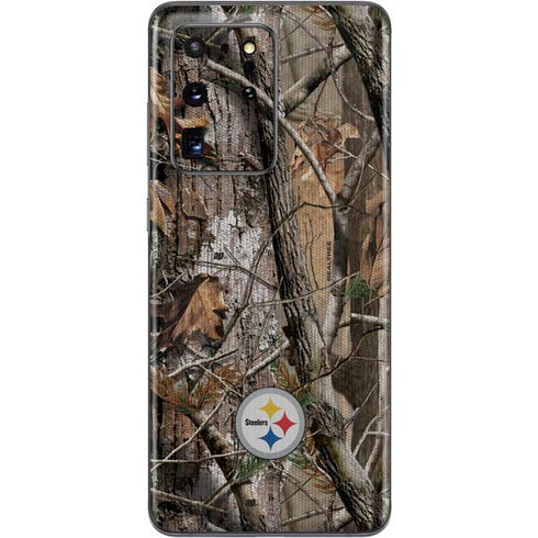 NFL Pittsburgh Steelers Realtree AP Camo Galaxy S20 Ultra 5G Skin