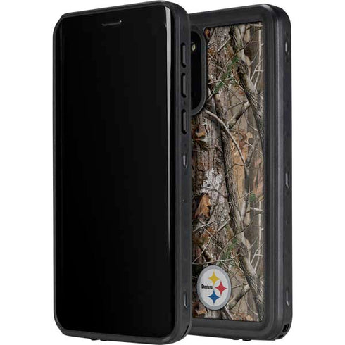 NFL Pittsburgh Steelers Realtree AP Camo Galaxy S20 Waterproof Case