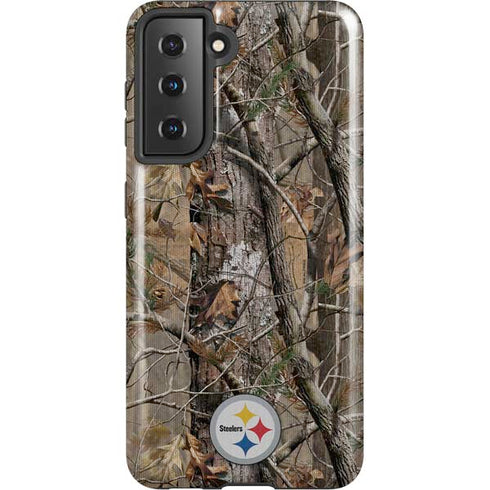 NFL Pittsburgh Steelers Realtree AP Camo Galaxy S21 5G Pro Case