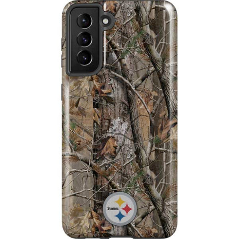 NFL Pittsburgh Steelers Realtree AP Camo Galaxy S21 Plus 5G Pro Case