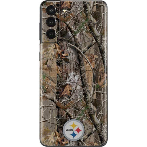 NFL Pittsburgh Steelers Realtree AP Camo Galaxy S21 Plus 5G Skin