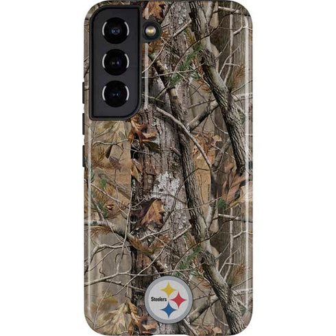 NFL Pittsburgh Steelers Realtree AP Camo Galaxy S22 Pro Case