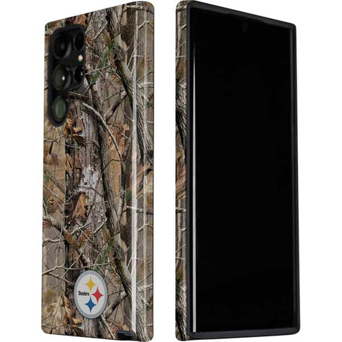 NFL Pittsburgh Steelers Realtree AP Camo Galaxy S22 Ultra Pro Case