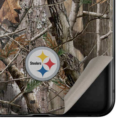 NFL Pittsburgh Steelers Realtree AP Camo Galaxy Z Flip Skin