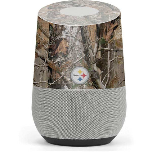 NFL Pittsburgh Steelers Realtree AP Camo Google Home Skin