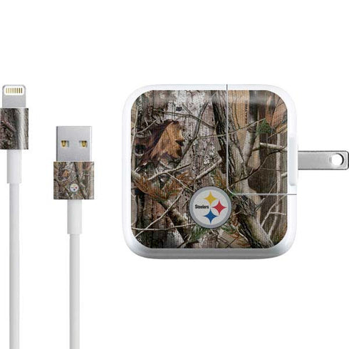 NFL Pittsburgh Steelers Realtree AP Camo iPad Charger (10W USB) Skin