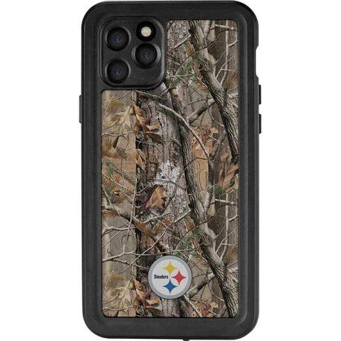 NFL Pittsburgh Steelers Realtree AP Camo iPhone 11 Pro Waterproof Case