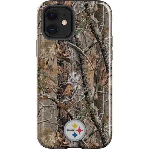 NFL Pittsburgh Steelers Realtree AP Camo iPhone 12 Impact Case