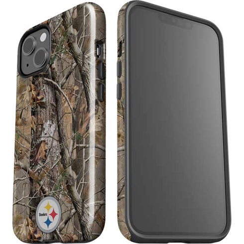 NFL Pittsburgh Steelers Realtree AP Camo iPhone 15 Plus Impact Case