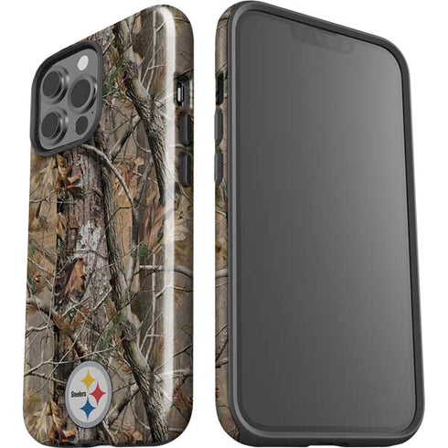 NFL Pittsburgh Steelers Realtree AP Camo iPhone 14 Pro Max Impact Case