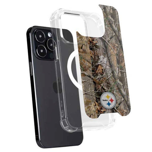 NFL Pittsburgh Steelers Realtree AP Camo iPhone 14 Pro Max MagSafe Case