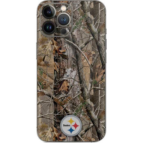 NFL Pittsburgh Steelers Realtree AP Camo iPhone 14 Pro Max Skin