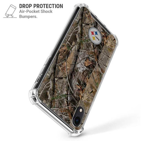 NFL Pittsburgh Steelers Realtree AP Camo iPhone XR Clear Case