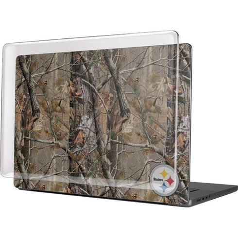 NFL Pittsburgh Steelers Realtree AP Camo MacBook Pro 16in (2021-25) Case plus Skin
