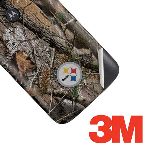 NFL Pittsburgh Steelers Realtree AP Camo Moto E5 Play Skin