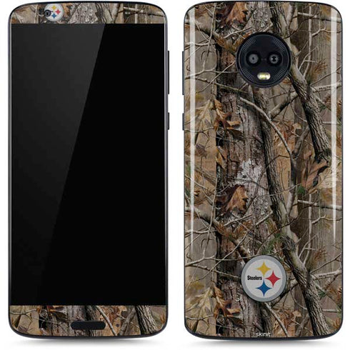 NFL Pittsburgh Steelers Realtree AP Camo Moto G6 Skin