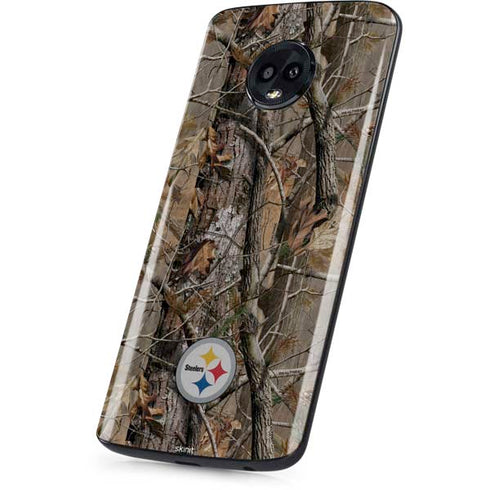 NFL Pittsburgh Steelers Realtree AP Camo Moto G6 Skin