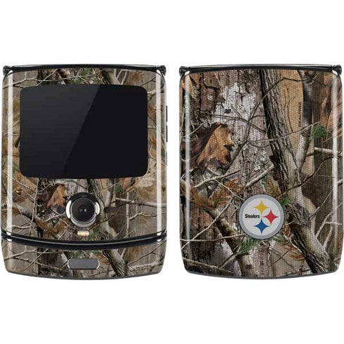 NFL Pittsburgh Steelers Realtree AP Camo Motorola RAZR Skin