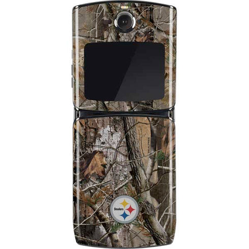 NFL Pittsburgh Steelers Realtree AP Camo Motorola RAZR Skin