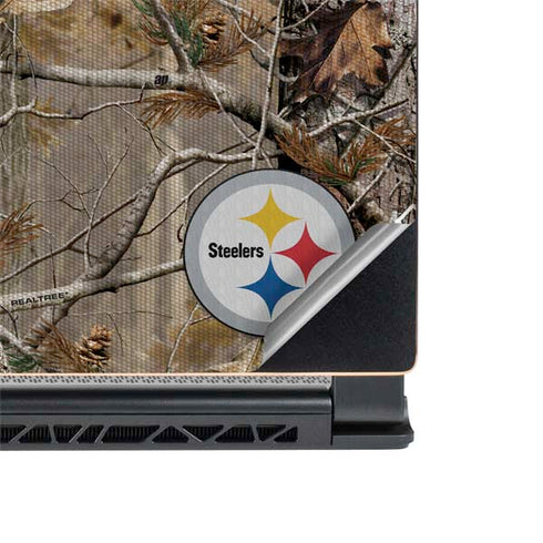 NFL Pittsburgh Steelers Realtree AP Camo MSI GS65 Stealth Laptop Skin