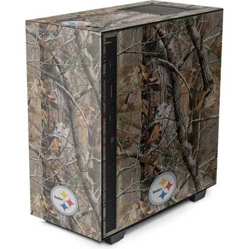 NFL Pittsburgh Steelers Realtree AP Camo NZXT H510 Compact ATX Mid-Tower Case Skin