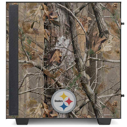 NFL Pittsburgh Steelers Realtree AP Camo NZXT H510 Compact ATX Mid-Tower Case Skin