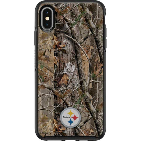 NFL Pittsburgh Steelers Realtree AP Camo Otterbox Symmetry iPhone Skin