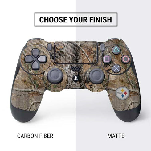 NFL Pittsburgh Steelers Realtree AP Camo PS4 Controller Skin