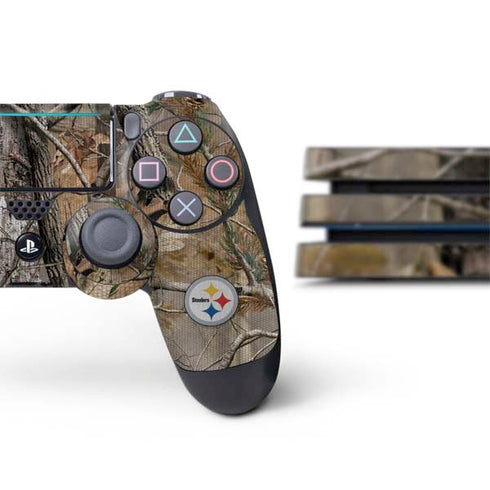 NFL Pittsburgh Steelers Realtree AP Camo PS4 Pro Bundle Skin