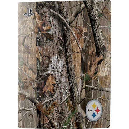 NFL Pittsburgh Steelers Realtree AP Camo PS5 Digital Edition Console Skin