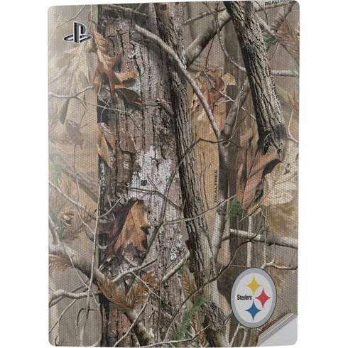 NFL Pittsburgh Steelers Realtree AP Camo PS5 Digital Edition Console Skin