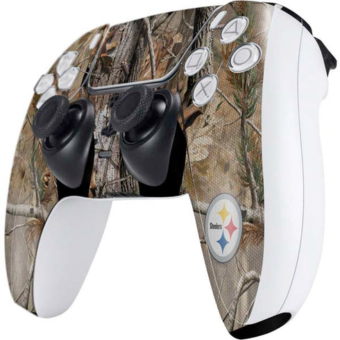 NFL Pittsburgh Steelers Realtree AP Camo PS5 Controller Skin