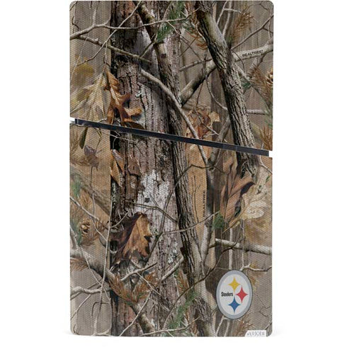 NFL Pittsburgh Steelers Realtree AP Camo PS5 Slim Digital Edition Bundle Skin