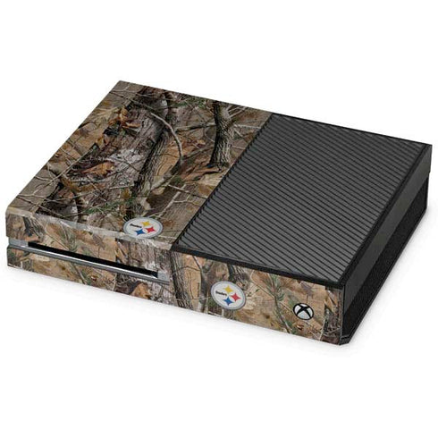 NFL Pittsburgh Steelers Realtree AP Camo Xbox One Console Skin