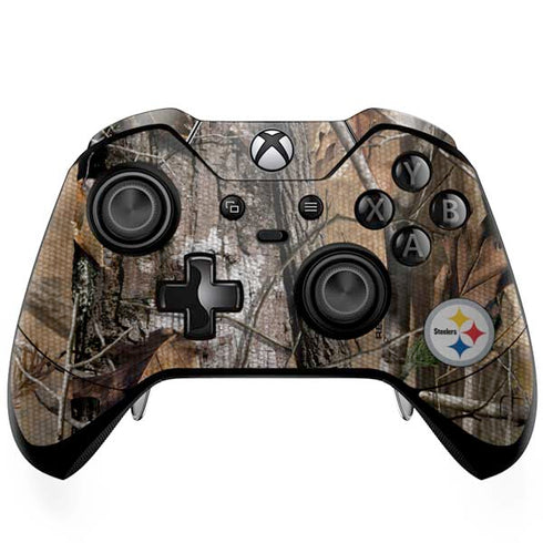 NFL Pittsburgh Steelers Realtree AP Camo Xbox One Elite Controller Skin