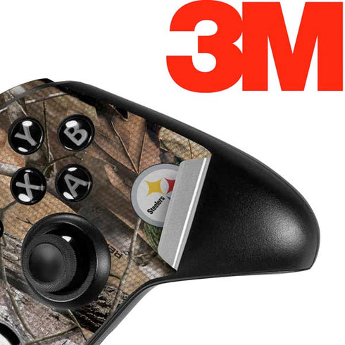 NFL Pittsburgh Steelers Realtree AP Camo Xbox One Elite Controller Skin