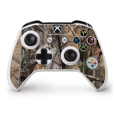 NFL Pittsburgh Steelers Realtree AP Camo Xbox One S Controller Skin
