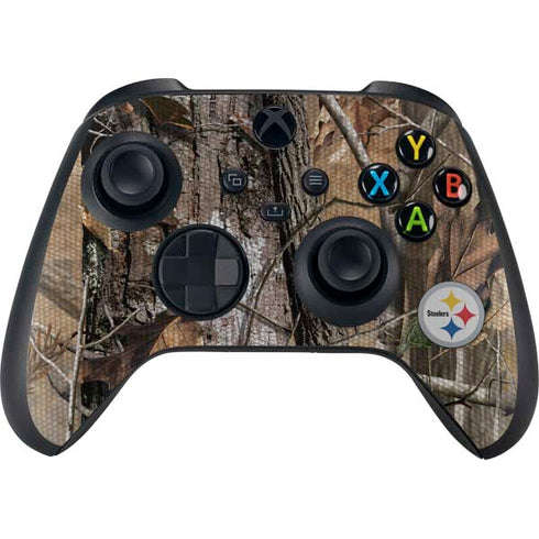 NFL Pittsburgh Steelers Realtree AP Camo Xbox Series X Controller Skin