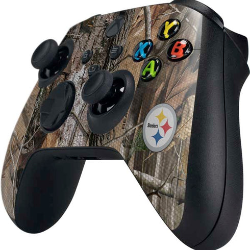 NFL Pittsburgh Steelers Realtree AP Camo Xbox Series X Controller Skin