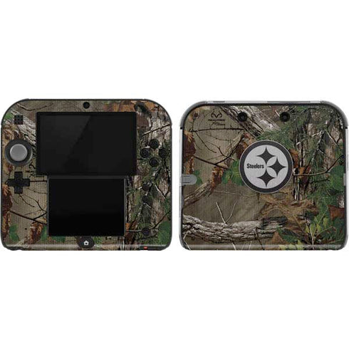 NFL Pittsburgh Steelers Realtree Xtra Green Camo Nintendo 2DS Skin
