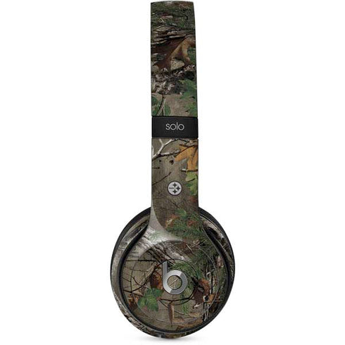 NFL Pittsburgh Steelers Realtree Xtra Green Camo Beats Solo 2 Wired Skin