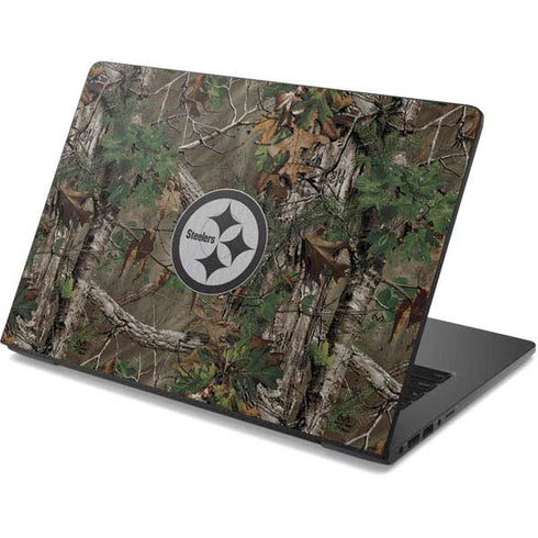 NFL Pittsburgh Steelers Realtree Xtra Green Camo Dell Chromebook Skin