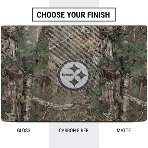 NFL Pittsburgh Steelers Realtree Xtra Green Camo Dell Vostro Skin